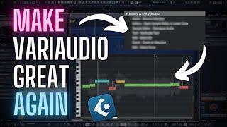 3 steps to make Cubase VariAudio better, faster, STRONGER!