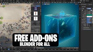 Insane Free Blender Addons For