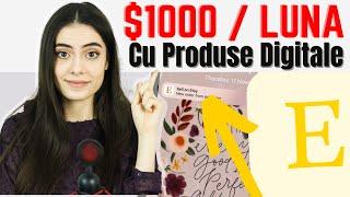 $1000 / Luna Cu Produse Digitale Pe Etsy - Metode De A Face Bani Online!