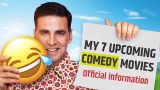  Top 7 Upcoming Akshay Kumar Comedy Movies  | Hera Pheri 3, Bhagam Bhag 2 & More!
