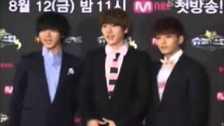 110811 Superstar K3 Press Conference - Super Junior KRY cut