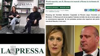 Sotto La Pressa con la candidata di Fratelli d'Italia Maria Cristina Bettini