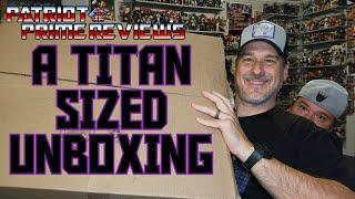Patriot Prime's Titan Sized Transformers Unboxing!!!!