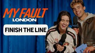 Asha Banks & Matthew Broome Play Finish The Line | My Fault: London