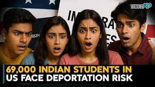 69,000 Indian Students In The US Face Deportation Risk