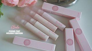 2024 NEW! ETUDE FIXING TINT HOLIDAY EDITION | Lululand