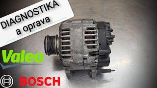 Alternator repair in home conditions BOSCH - VALEO