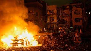Israel strikes state-run Iranian TV during live broadcast after Iranian missiles kill 8 in Israel