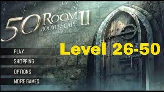 Can you escape the 100 room 11 Level 26-50 Walkthrough