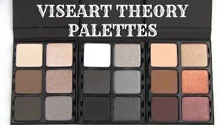 Viseart Theory Palettes: Live Swatches & Review