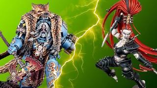 Howl From Pain - Drukhari vs Space Wolves Warhammer 40k Battle Report | Skaredcast