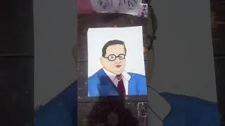 New transition #easy  Ambekar ji drawing #art#ytshorts #youtube shorts #creative banda Yashasvi 