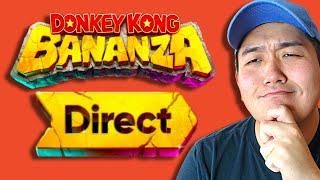Donkey Kong Bananza Direct LIVE REACTION
