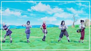 【MMD】Newly Edgy Idols ft.Naruto Girls and Neji