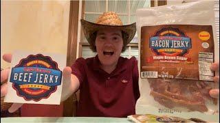 Jeff’s Famous Beef Jerky Review Part 3: Bacon Jerky and Brisket Jerky Varieties