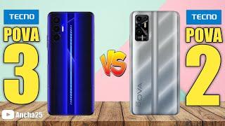 Tecno Pova 3 vs Tecno Pova 2 | Ancha25