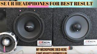 JBL GTO629 Premium 6.5 VS Skar Audio PAX65-4 6.5 CRAZY TEST!