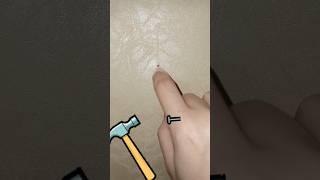 ДЫРКА В СТЕНЕ - НЕ ПРОБЛЕМА #лайфхак для дырки 