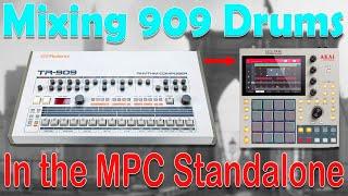 Akai MPC Tutorial Mixing. How to mix House Music drums in the MPC standalone.