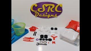 CSRC 1/28 R/C pan car assembly guide