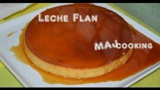 Easy Leche Flan - Maj Cooking