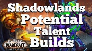 Shadowlands Potential Talent Build for Retribution Paladin&Vengeance DH Raids&Mythic Plus