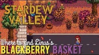 КОРЗИНА ЛИНУСА Stardew Valley