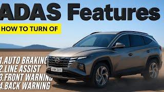 How To Turn Of Adas Features | Hyundai Tucson In Pakistan | Auto Braking