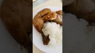 Fried Chicken Quarter Leg #friedchicken #food #shortvideo #melxavoice