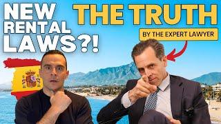 The TRUTH About New Rental Laws & Restrictions in Spain! Expert Lawyer Tells All!