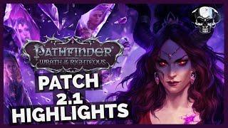 Pathfinder: WotR - Patch 2.1 Highlights