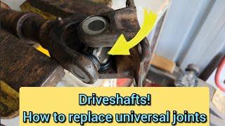 How to change drive shaft uni-joints | Complete guide  (Hilux 4x4)