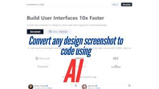 Run AI-Powered ScreenshotToCode Locally: Convert Mockups to Code