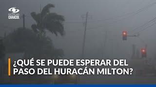 El huracán Milton tocó tierra en Florida y la situación se complica en este punto de Estados Unidos