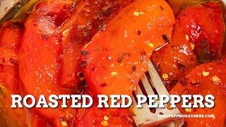 Roasted Red Peppers - How To