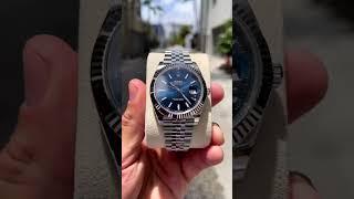 Unveiling the Iconic: Rolex Oyster Perpetual Datejust in Blue Dial ⌚