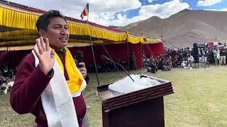 CHANGTHANG DISTRICT CELEBRATION | FORMER MP JTN FULL SPEECH