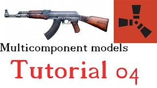 Tutorial 04 I AK47 Multi-component models Rust  I Substance Painter