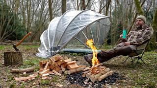 Over-nighter in an 'Armadillo' Tent