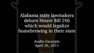 NORTHERN BREWER PRESENTS: Debate on Legalizing Homebrewing in Alabama (2011)