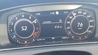 Volkswagen Golf R- 0-100 acceleration