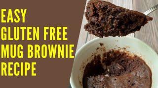 Easy Gluten Free Mug Brownie Recipe
