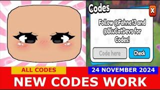 *NEW CODES NOVEMBER 24, 2024* [NEW UGC] Train For UGC ROBLOX | ALL CODES