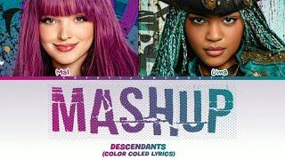 Descendants - Mashup. Genie in a Bottle/Poor Unfortunate Souls (Color Coded Lyrics)