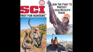 Fight To Protect Legal Wildlife Trade with Safari Club International