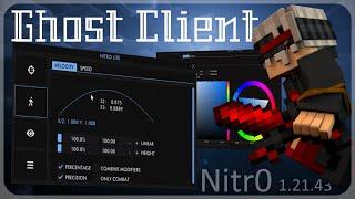 #1 GHOST CLIENT 1.21.44 - Nitr0 Client Minecraft Bedrock Edition (FREE)