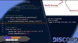 Как создать бота для дискорда? №1 учим программировать на discord.js