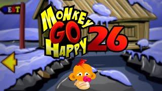 Игра "Счастливая Обезьянка 26" (Monkey GO Happy 26) - прохождение