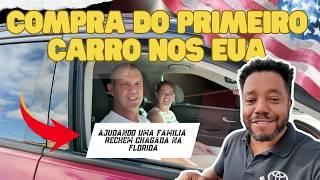  Ajudando uma família na compra do seu primeiro carro na Florida em Orlando