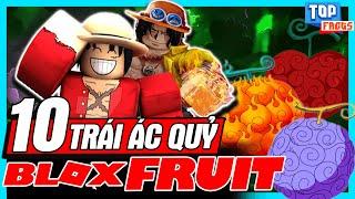 Roblox Blox Fruits 17.3 - Top 10 Trái Ác Quỷ Mạnh Nhất | meGAME